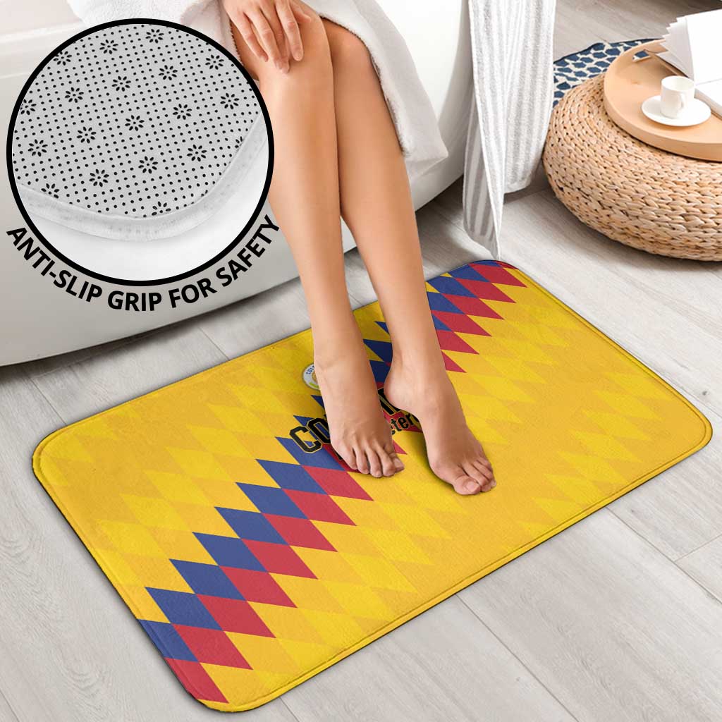 World Football 2026 Colombia Bathroom Set Vamos Los Cafeteros - Wonder Print Shop