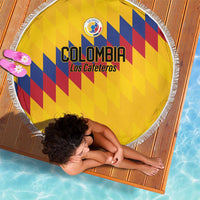 World Football 2026 Colombia Beach Blanket Vamos Los Cafeteros - Wonder Print Shop