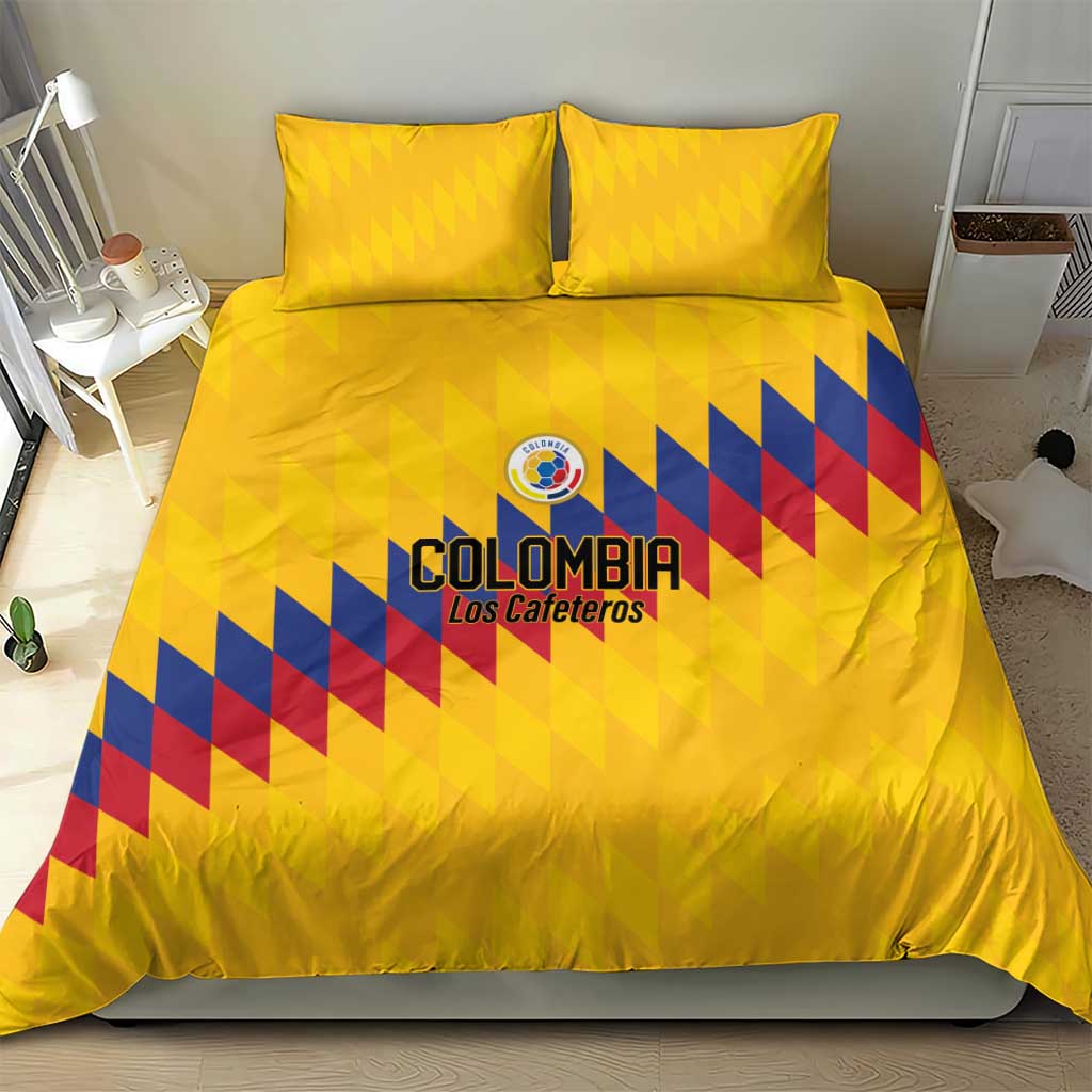 World Football 2026 Colombia Bedding Set Vamos Los Cafeteros - Wonder Print Shop