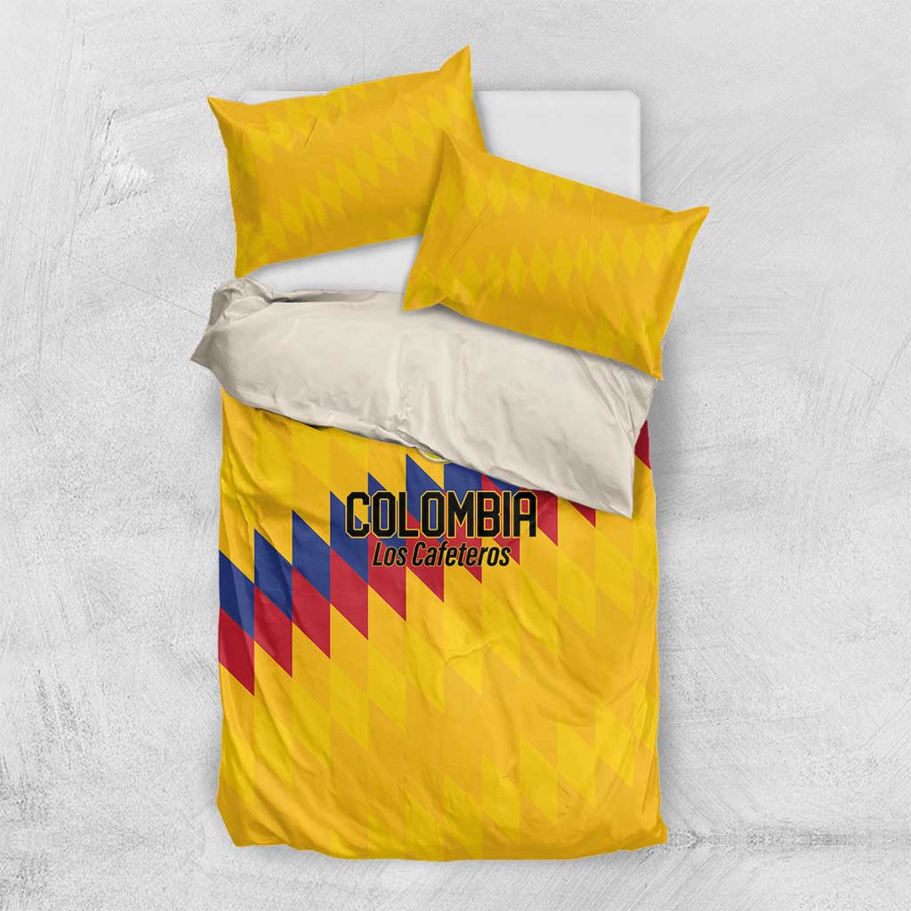 World Football 2026 Colombia Bedding Set Vamos Los Cafeteros - Wonder Print Shop