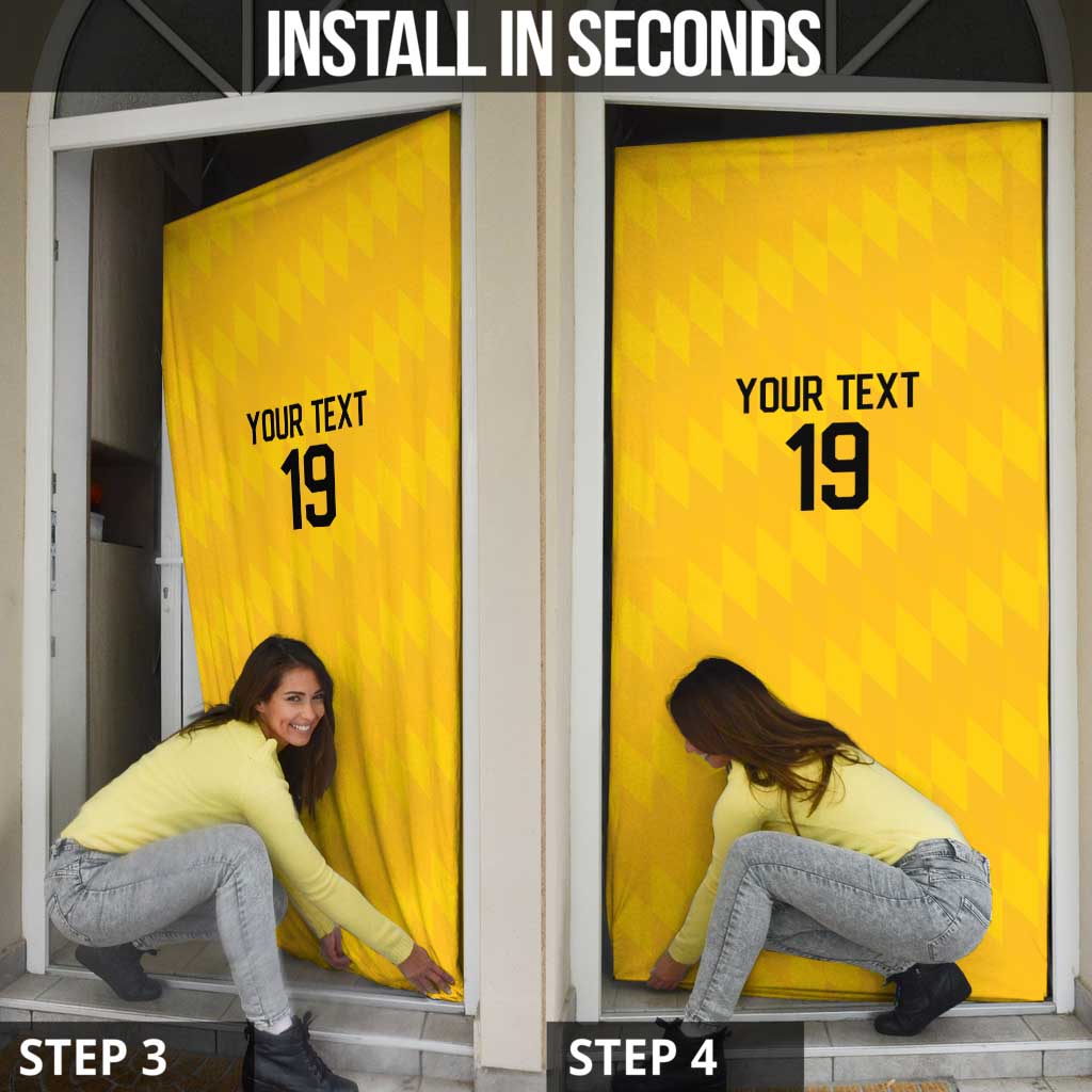 Custom World Football 2026 Colombia Door Cover Vamos Los Cafeteros - Wonder Print Shop