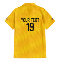 Custom World Football 2026 Colombia Family Matching Mermaid Dress and Hawaiian Shirt Vamos Los Cafeteros - Wonder Print Shop
