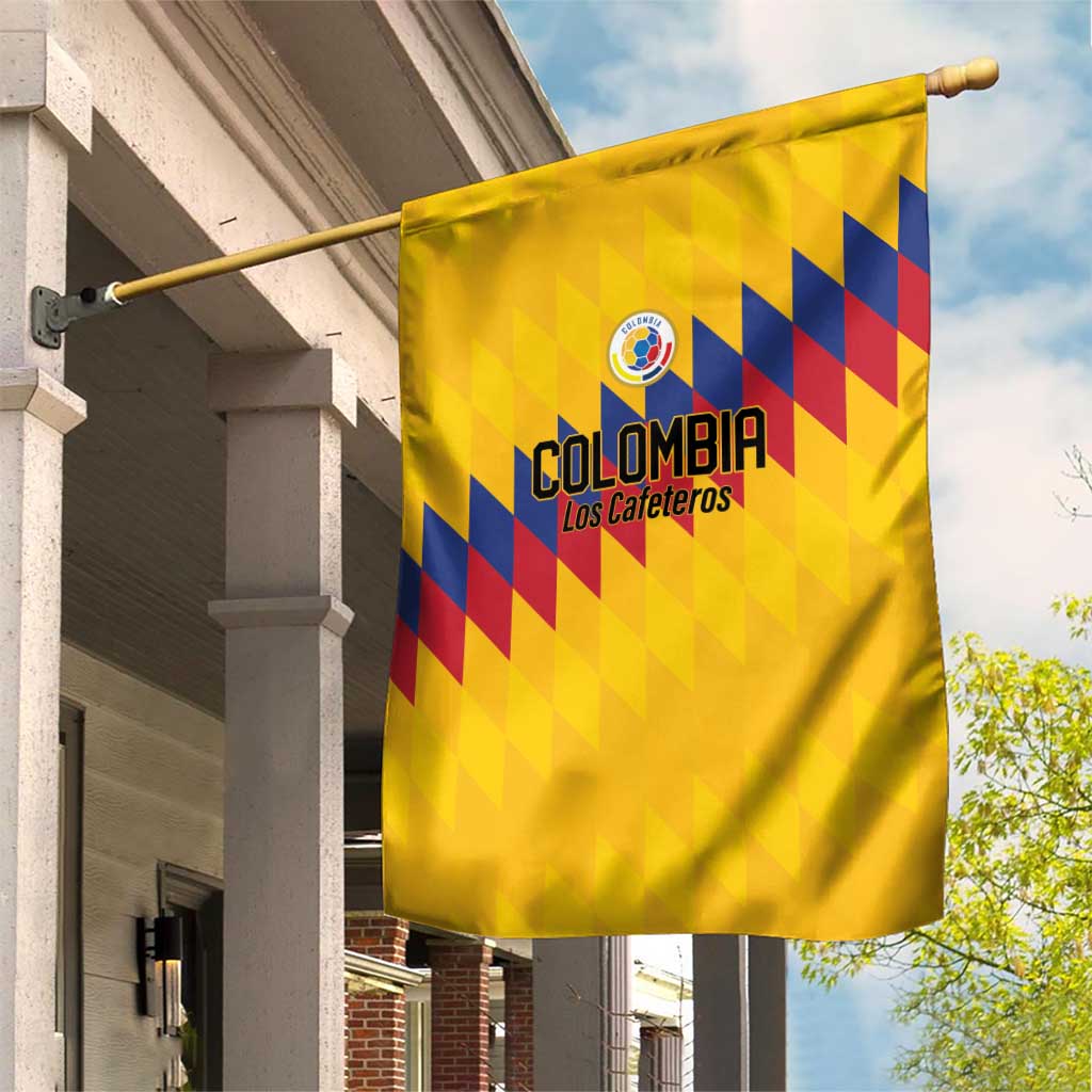 World Football 2026 Colombia Garden Flag Vamos Los Cafeteros - Wonder Print Shop