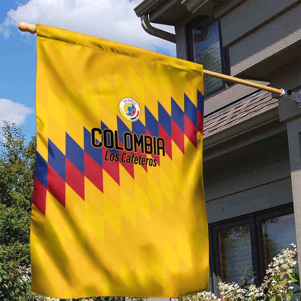 World Football 2026 Colombia Garden Flag Vamos Los Cafeteros - Wonder Print Shop
