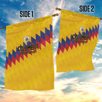 World Football 2026 Colombia Garden Flag Vamos Los Cafeteros - Wonder Print Shop