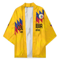 Custom World Football 2026 Colombia Kimono Vamos Los Cafeteros - Wonder Print Shop