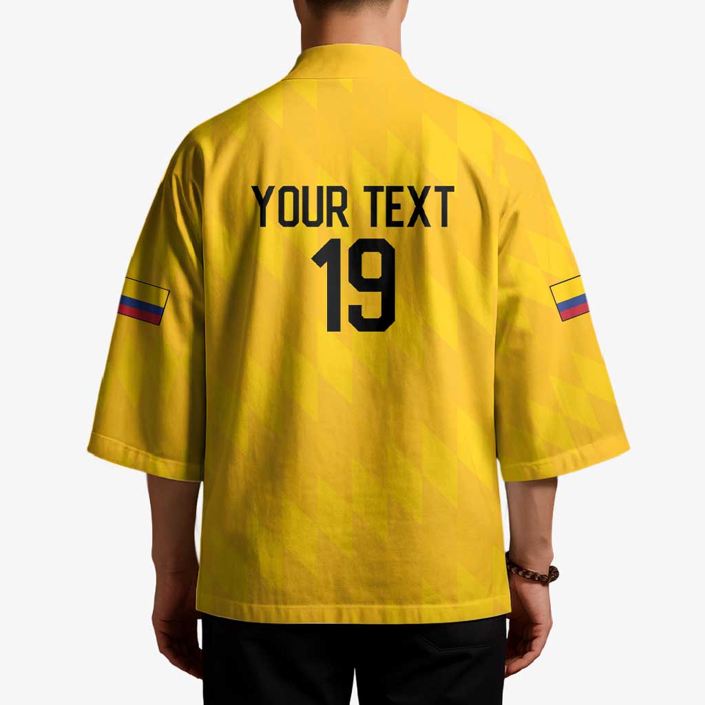 Custom World Football 2026 Colombia Kimono Vamos Los Cafeteros - Wonder Print Shop