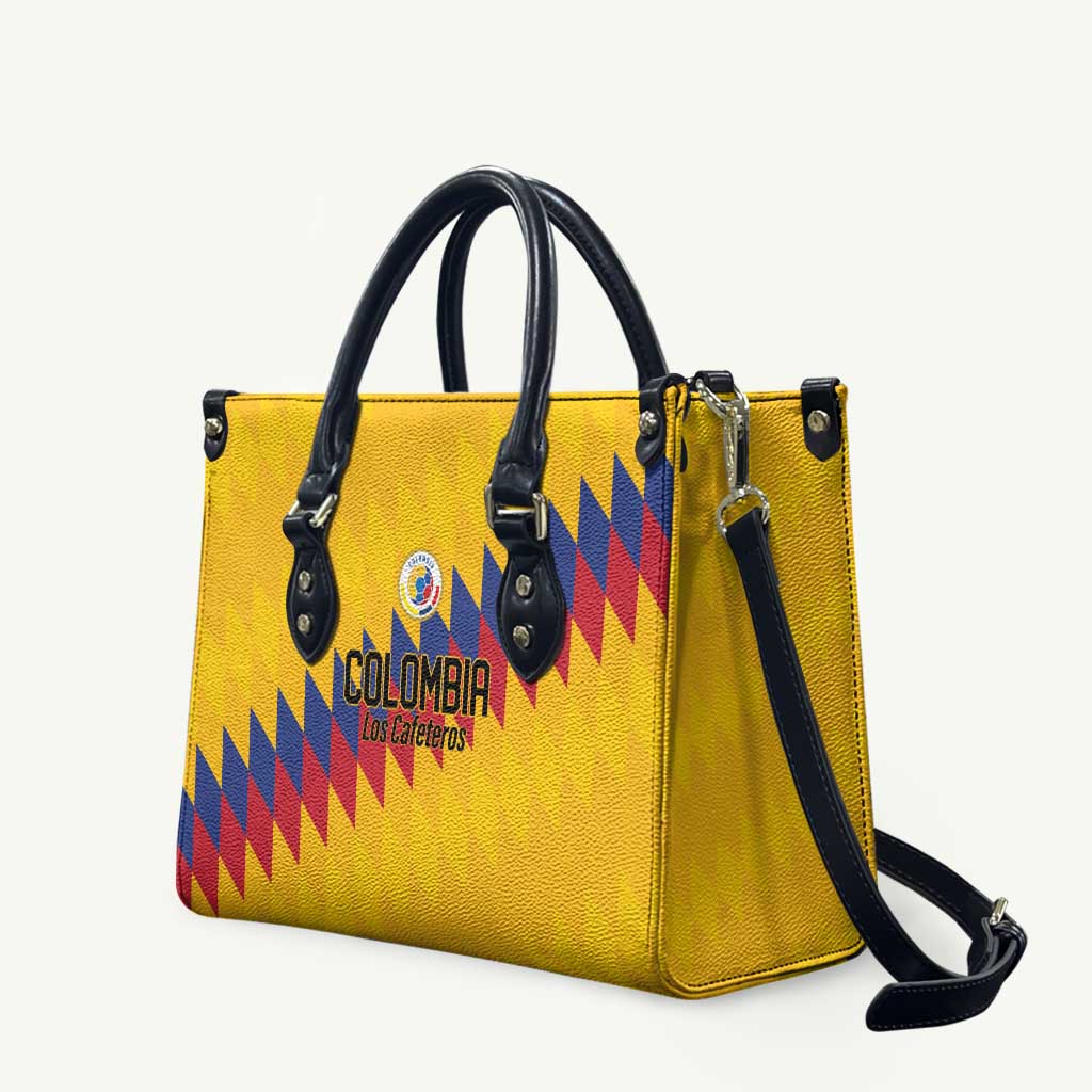 World Football 2026 Colombia Leather Bag Vamos Los Cafeteros - Wonder Print Shop