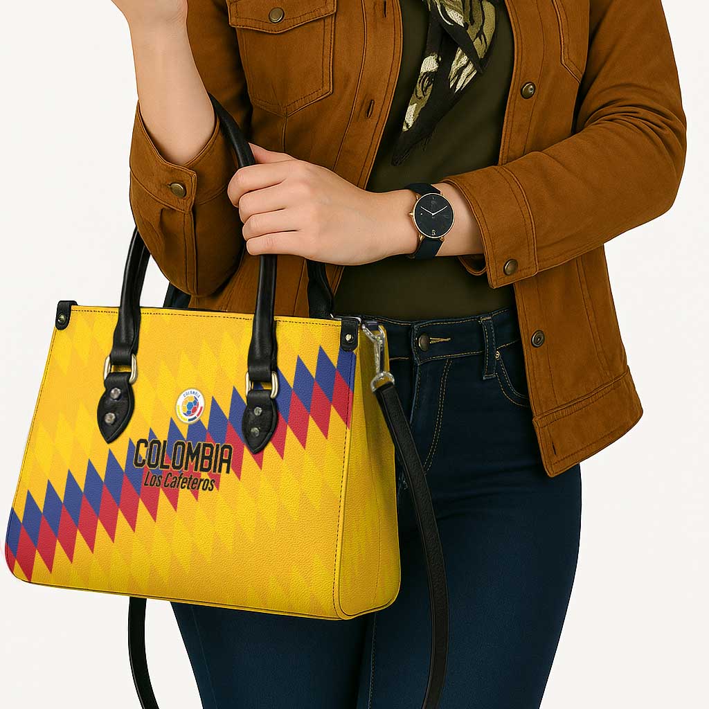 World Football 2026 Colombia Leather Bag Vamos Los Cafeteros - Wonder Print Shop