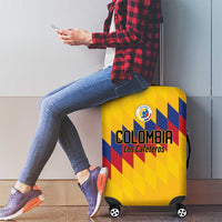World Football 2026 Colombia Luggage Cover Vamos Los Cafeteros - Wonder Print Shop