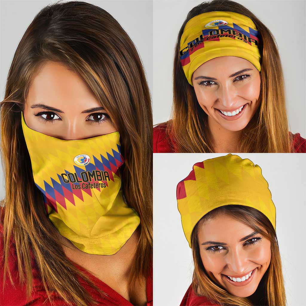 World Football 2026 Colombia Neck Gaiter Vamos Los Cafeteros - Wonder Print Shop