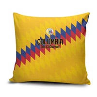 World Football 2026 Colombia Pillow Cover Vamos Los Cafeteros - Wonder Print Shop