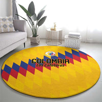 World Football 2026 Colombia Round Carpet Vamos Los Cafeteros - Wonder Print Shop