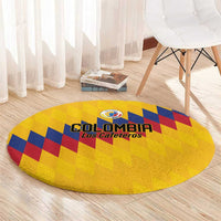 World Football 2026 Colombia Round Carpet Vamos Los Cafeteros - Wonder Print Shop
