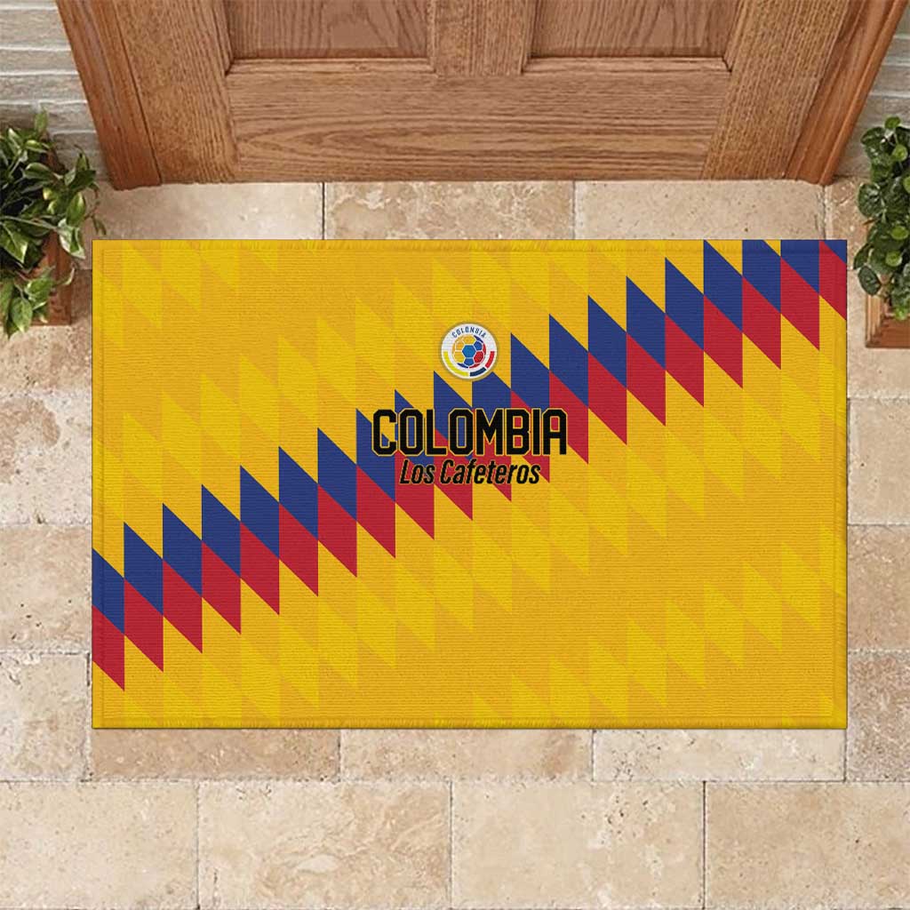 World Football 2026 Colombia Rubber Doormat Vamos Los Cafeteros - Wonder Print Shop