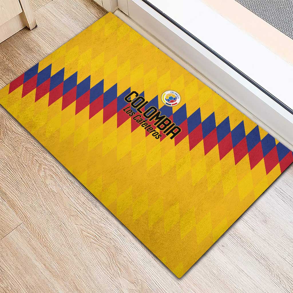 World Football 2026 Colombia Rubber Doormat Vamos Los Cafeteros - Wonder Print Shop