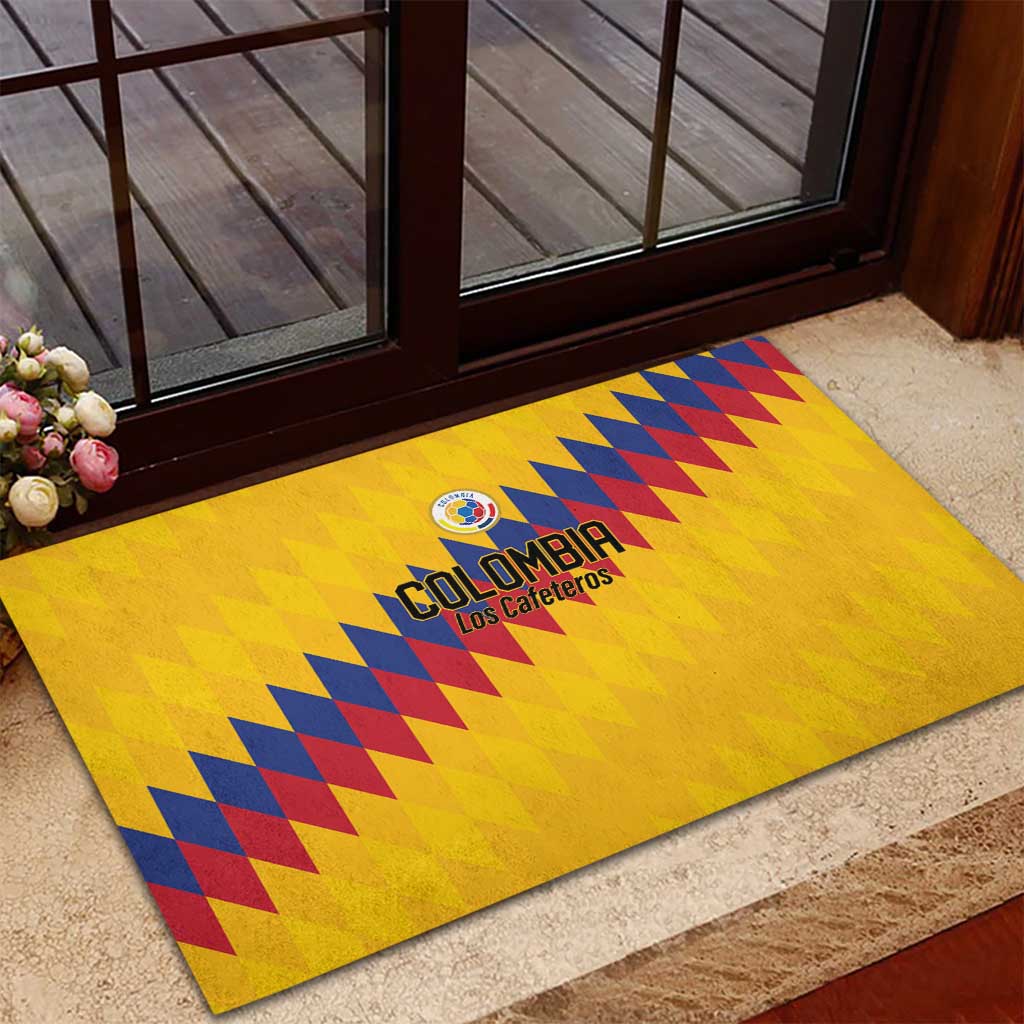 World Football 2026 Colombia Rubber Doormat Vamos Los Cafeteros - Wonder Print Shop