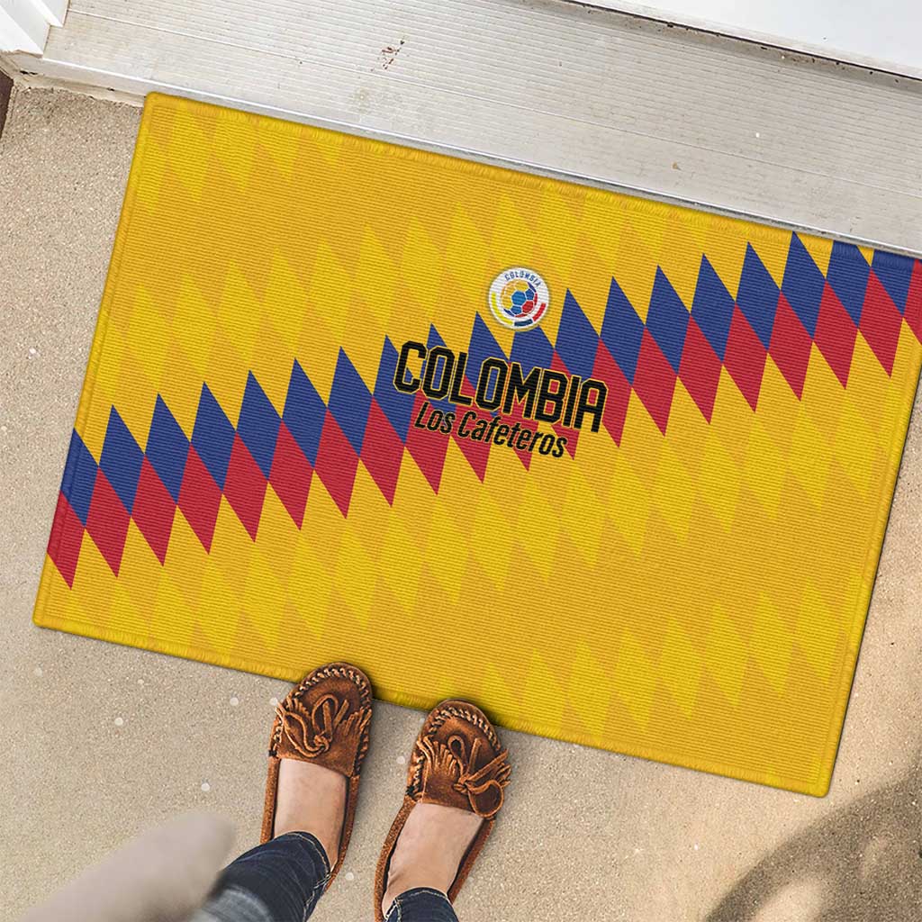 World Football 2026 Colombia Rubber Doormat Vamos Los Cafeteros - Wonder Print Shop