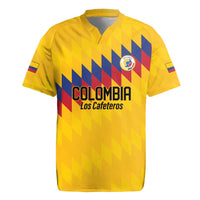 Custom World Football 2026 Colombia Rugby Jersey Vamos Los Cafeteros - Wonder Print Shop