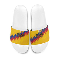 World Football 2026 Colombia Slide Sandals Vamos Los Cafeteros - Wonder Print Shop