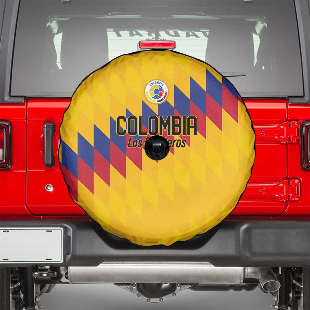 World Football 2026 Colombia Spare Tire Cover Vamos Los Cafeteros - Wonder Print Shop