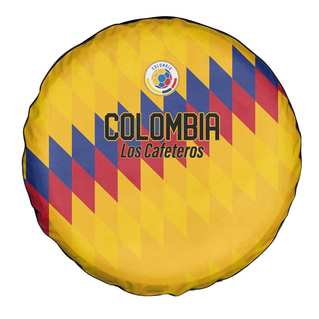 World Football 2026 Colombia Spare Tire Cover Vamos Los Cafeteros - Wonder Print Shop