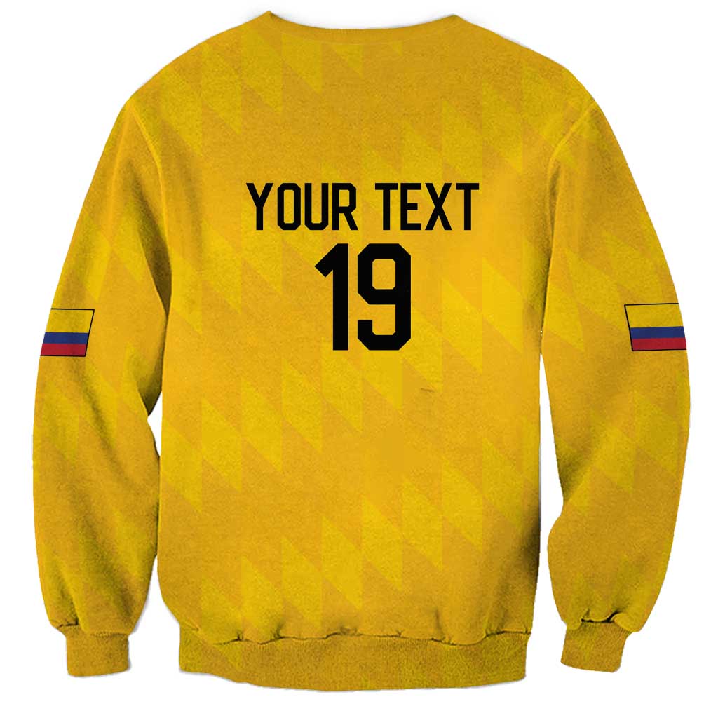 Custom World Football 2026 Colombia Sweatshirt Vamos Los Cafeteros - Wonder Print Shop