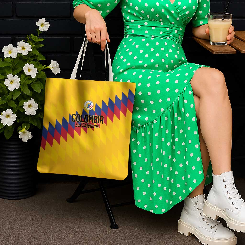 World Football 2026 Colombia Tote Bag Vamos Los Cafeteros - Wonder Print Shop