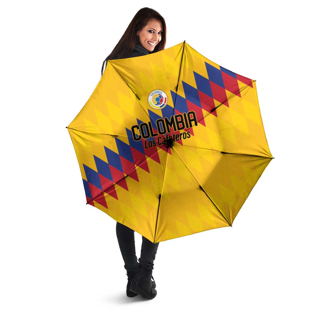 World Football 2026 Colombia Umbrella Vamos Los Cafeteros - Wonder Print Shop