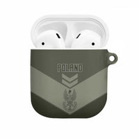 Poland Home Army AirPods Case Armia Krajowa Military Eagle Chevron Design