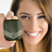 Poland Home Army AirPods Case Armia Krajowa Military Eagle Chevron Design