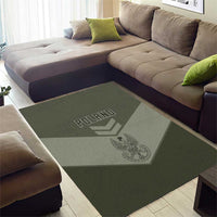 Poland Home Army Area Rug Armia Krajowa Military Eagle Chevron Design