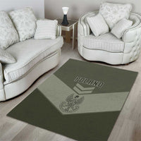 Poland Home Army Area Rug Armia Krajowa Military Eagle Chevron Design