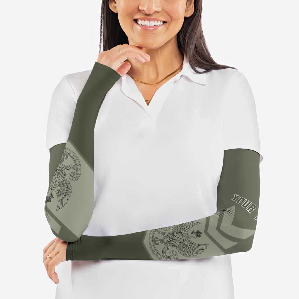 Personalized Poland Home Army Arm Sleeves Armia Krajowa Military Eagle Chevron Design