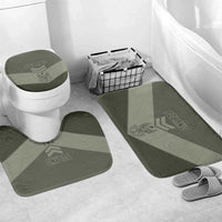 Poland Home Army Bathroom Set Armia Krajowa Military Eagle Chevron Design