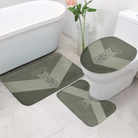 Poland Home Army Bathroom Set Armia Krajowa Military Eagle Chevron Design