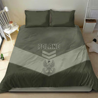 Poland Home Army Bedding Set Armia Krajowa Military Eagle Chevron Design