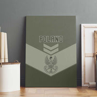 Poland Home Army Canvas Wall Art Armia Krajowa Military Eagle Chevron Design