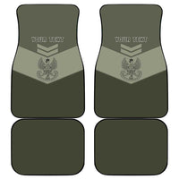 Personalized Poland Home Army Car Mats Armia Krajowa Military Eagle Chevron Design
