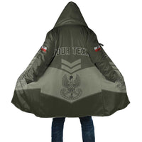Personalized Poland Home Army Cloak Armia Krajowa Military Eagle Chevron Design