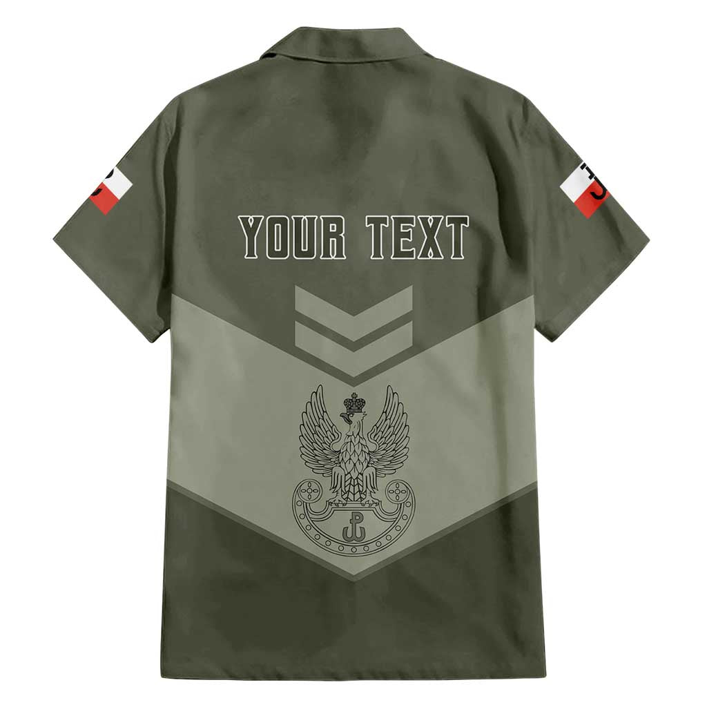 Personalized Poland Home Army Hawaiian Shirt Armia Krajowa Military Eagle Chevron Design