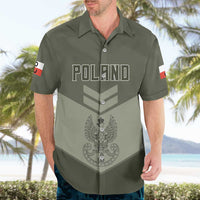 Personalized Poland Home Army Hawaiian Shirt Armia Krajowa Military Eagle Chevron Design
