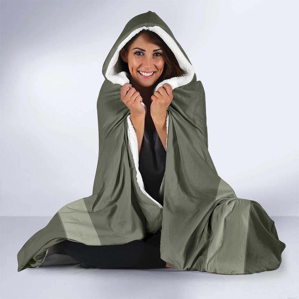 Poland Home Army Hooded Blanket Armia Krajowa Military Eagle Chevron Design