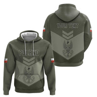 Personalized Poland Home Army Hoodie Armia Krajowa Military Eagle Chevron Design