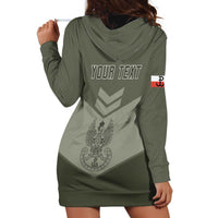 Personalized Poland Home Army Hoodie Dress Armia Krajowa Military Eagle Chevron Design