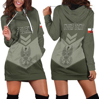 Personalized Poland Home Army Hoodie Dress Armia Krajowa Military Eagle Chevron Design