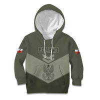Personalized Poland Home Army Kid Hoodie Armia Krajowa Military Eagle Chevron Design