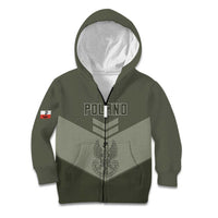 Personalized Poland Home Army Kid Hoodie Armia Krajowa Military Eagle Chevron Design