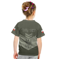 Personalized Poland Home Army Kid T Shirt Armia Krajowa Military Eagle Chevron Design