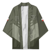 Personalized Poland Home Army Kimono Armia Krajowa Military Eagle Chevron Design